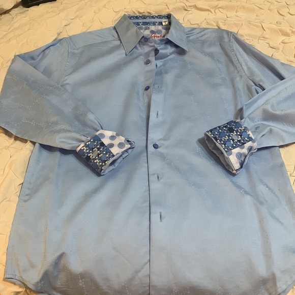 Mens Robert Graham button down shirt - Picture 2 of 7